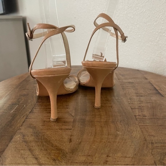 Via Spiga Floral Sandals Heels Leather - Picture 4 of 9